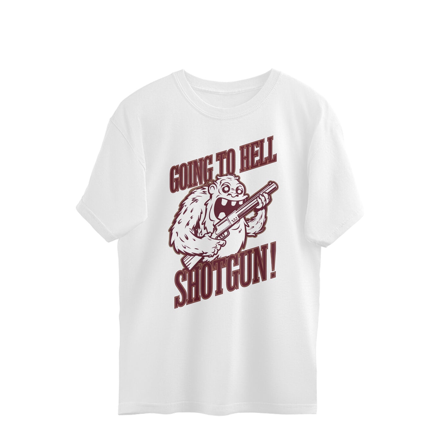 going to hell shotgun!